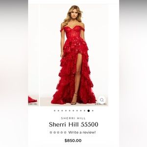 Sherri Hill 55500 dress